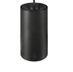 16W(1350Lm) 48V DALI 2 NUMINOS® S iekarams sliežu gaismeklis, IP20, matēts melns/glancēts hroms, dimmējams, neitrāli balta gaisma 4000K