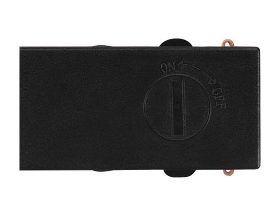 16W(1350Lm) 48V DALI 2 NUMINOS® S iekarams sliežu gaismeklis, IP20, matēts melns/glancēts hroms, dimmējams, neitrāli balta gaisma 4000K