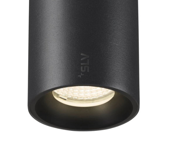 16W(1150Lm) 48V DALI 2 NUMINOS® S iekarams sliežu gaismeklis, IP20, matēts melns, dimmējams, neitrāli balta gaisma 4000K