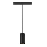 16W(1130Lm) 48V DALI 2 NUMINOS® S iekarams sliežu gaismeklis, IP20, matēts melns, dimmējams, neitrāli balta gaisma 4000K