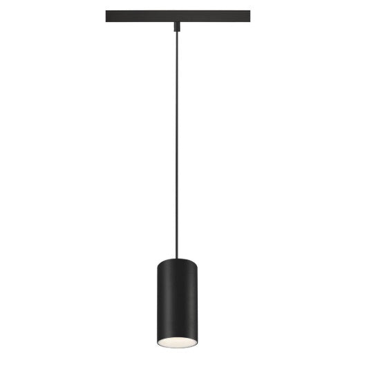 16W(1220Lm) 48V DALI 2 NUMINOS® S track luminaire, IP20, matt black/matt white, dimmable, neutral white 4000K