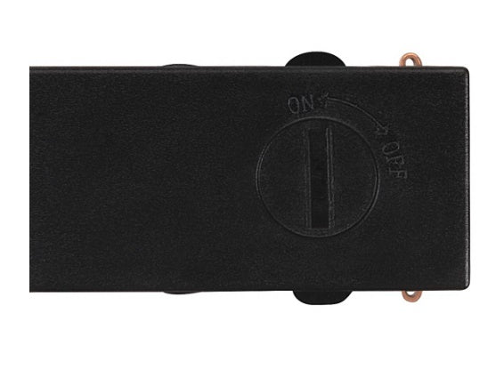 16W(1170Lm) 48V DALI 2 NUMINOS® S track luminaire, IP20, matt black/gloss chrome, dimmable, neutral white 4000K