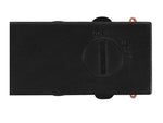 16W(1200Lm) 48V DALI 2 NUMINOS® S iekarams sliežu gaismeklis, IP20, matēts melns/glancēts hroms, dimmējams, neitrāli balta gaisma 4000K