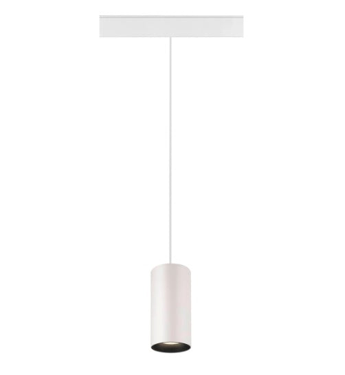 16W(1280Lm) 48V DALI 2 NUMINOS® S iekarams sliežu gaismeklis, IP20, matēts balts/matēts melns, dimmējams, neitrāli balta gaisma 4000K