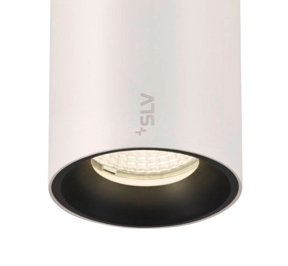 16W(1280Lm) 48V DALI 2 NUMINOS® S iekarams sliežu gaismeklis, IP20, matēts balts/matēts melns, dimmējams, neitrāli balta gaisma 4000K