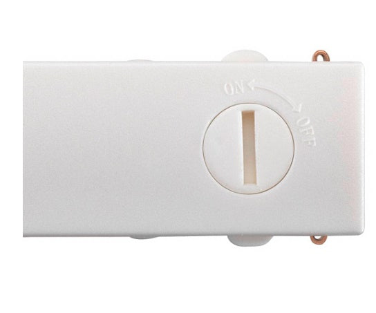 16W(1350Lm) 48V DALI 2 NUMINOS® S track luminaire, IP20, matt white, dimmable, neutral white light 4000K