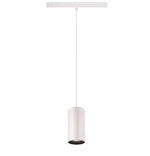 16W(1150Lm) 48V DALI 2 NUMINOS® S iekarams sliežu gaismeklis, IP20,matēts balts/matēts melns, dimmējams, neitrāli balta gaisma 4000K