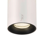 16W(1150Lm) 48V DALI 2 NUMINOS® S iekarams sliežu gaismeklis, IP20,matēts balts/matēts melns, dimmējams, neitrāli balta gaisma 4000K