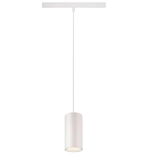 16W(1230Lm) 48V DALI 2 NUMINOS® S track luminaire, IP20, matt white, dimmable, neutral white light 4000K