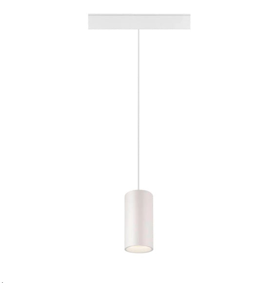 16W(1230Lm) 48V DALI 2 NUMINOS® S iekarams sliežu gaismeklis, IP20,matēts balts, dimmējams, neitrāli balta gaisma 4000K