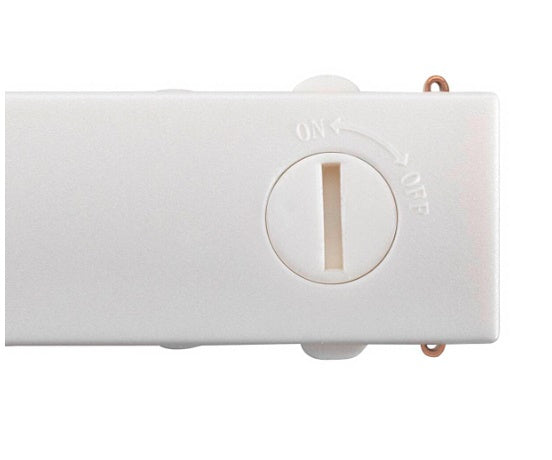 16W(1350Lm) 48V DALI 2 NUMINOS® S track luminaire, IP20, matt white/gloss chrome, dimmable, neutral white 4000K