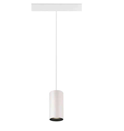 ® 16W(1130Lm) 48V DALI 2 NUMINOS S трековый светильник, IP20, матовый черный/матовый белый, диммируемый, нейтральный белый 4000K