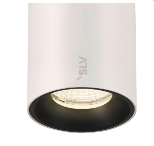 16W(1130Lm) 48V DALI 2 NUMINOS® S track luminaire, IP20, matt black/matt white, dimmable, neutral white 4000K