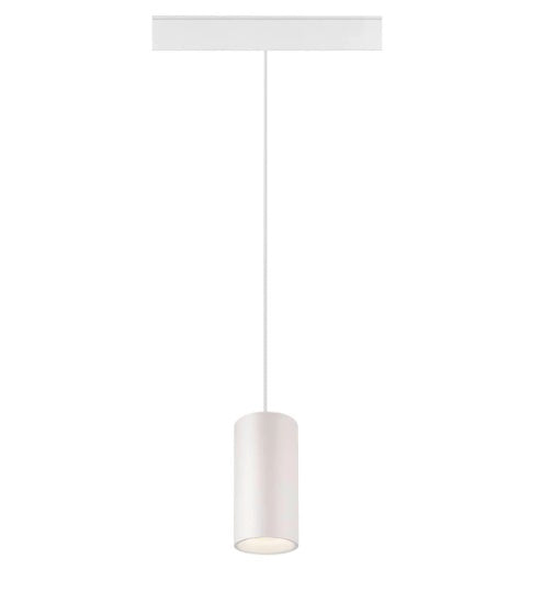 16W(1220Lm) 48V DALI 2 NUMINOS® S iekarams sliežu gaismeklis, IP20, matēts balts, dimmējams, neitrāli balta gaisma 4000K