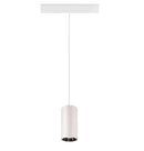 16W(1170Lm) 48V DALI 2 NUMINOS® S iekarams sliežu gaismeklis, IP20, matēts balts/glancēts hroms, dimmējams, neitrāli balta gaisma 4000K