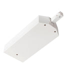 DALI 48V TRACK transformatora korpuss ar kreisās puses barošanu, matēti balta