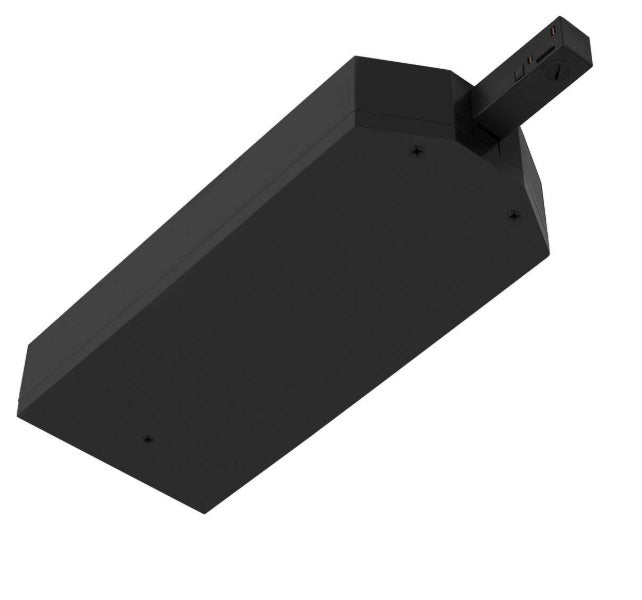 Корпус трансформатора DALI 48V TRACK с левосторонним питанием, черный