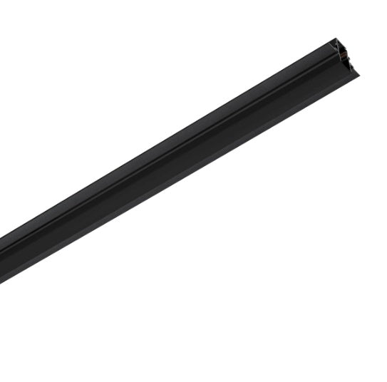 48V TRACK non-electric cover rail 2m black