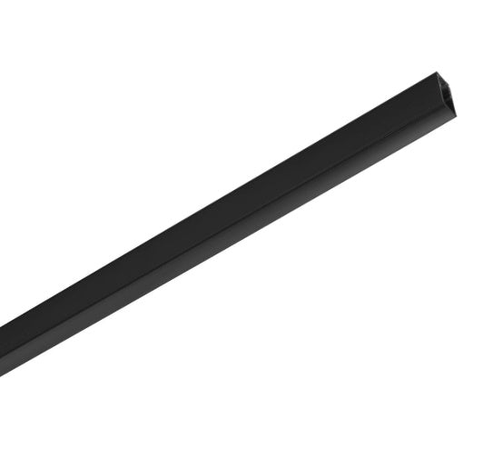 48V TRACK non-electric cover rail 2m black