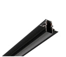 48V TRACK non-electric cover rail 2m black