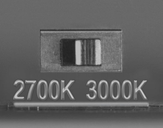 Накладной светодиодный светильник 15W(1000/1200 Lm) R-CUBE 35, антрацит, IP65, IK04, диммируемый, теплый белый свет 2700/3000K