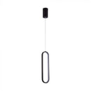 13W(1500Lm) LED dizaina gaismeklis, V-TAC, IP20, melns, neitrāli balta gaisma 4000K