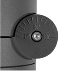 15W(800 / Lm) R-CUBE 35 surface-mounted LED luminaire, anthracite, IP65, IK04, dimmable, warm white light 2700/3000K