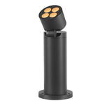15W(800 / Lm) R-CUBE 35 uz virsmas montējams LED gaismeklis, antracīta, IP65, IK04, dimmējams, silti balta gaisma 2700/3000K