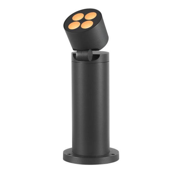 15W(800 / Lm) R-CUBE 35 uz virsmas montējams LED gaismeklis, antracīta, IP65, IK04, dimmējams, silti balta gaisma 2700/3000K