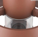 MAX 13W E27 PHOTONI 75 surface-mounted LED luminaire, rust, IP65, IK08