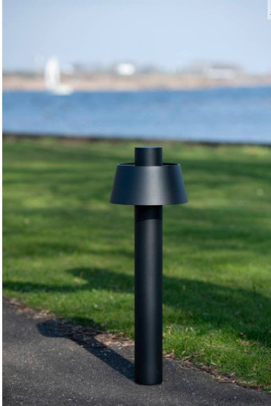 MAX 13W E27 PHOTONI 75 surface-mounted LED luminaire, mat black, IP65, IK08