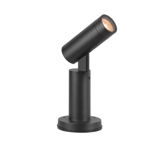 MAX 10W GU10 S-TUBE 32 pinnale paigaldatav LED-valgusti, matt must, IK06, IP65