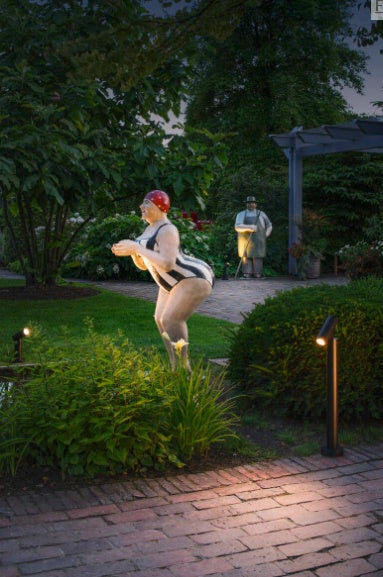 MAX 10W GU10 S-TUBE 32 pinnale paigaldatav LED-valgusti, matt must, IK06, IP65