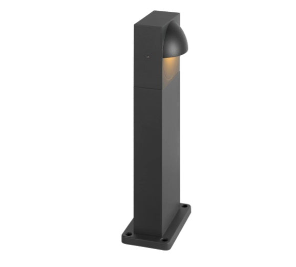 15W(900/1050LmLm) LID I 45 отдельно стоящий накладной светодиодный светильник, антрацит, IP65, IK07, теплый белый свет 3000K
