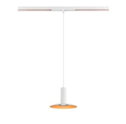 8W(700Lm) 48V DALI 2 LALU® LED iekarams sliežu gaismeklis, IP20, IK01, dimmējams, matēts balts, silti balta gaisma 3000K