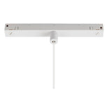 8W(700Lm) 48V DALI 2 LALU® LED iekarams sliežu gaismeklis, IP20, IK01, dimmējams, matēts balts, silti balta gaisma 3000K
