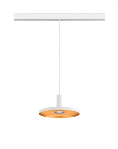 8W(700Lm) 48V DALI 2 LALU® LED iekarams sliežu gaismeklis, IP20, IK01, dimmējams, matēts balts, silti balta gaisma 3000K