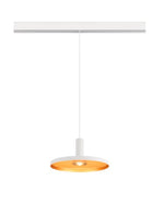 8W(700Lm) 48V DALI 2 LALU® LED iekarams sliežu gaismeklis, IP20, IK01, dimmējams, matēts balts, silti balta gaisma 3000K