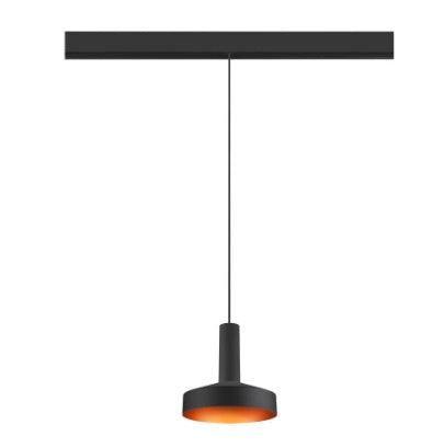 8W(700Lm) 48V DALI 2 LALU® LED raidvalgusti, IP20, IK01, dimmerdatav, matt must, soe valge 3000K (koopia)