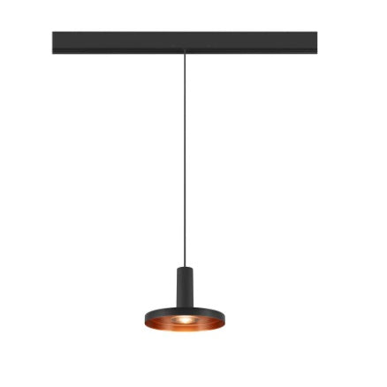 8W(700Lm) 48V DALI 2 LALU® LED raidvalgusti, IP20, IK01, dimmerdatav, matt must, soe valge 3000K (koopia)