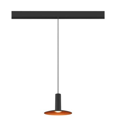 8W(700Lm) 48V DALI 2 LALU® LED raidvalgusti, IP20, IK01, dimmerdatav, matt must, soe valge 3000K (koopia)