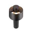 MAX 13W E27 PHOTONI CYL POLE 45 surface-mounted LED luminaire, black, IP65, IK08