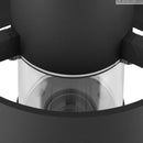 MAX 13W E27 PHOTONI CYL POLE 45 surface-mounted LED luminaire, black, IP65, IK08