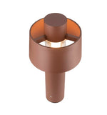 Накладной светодиодный светильник MAX 13W E27 PHOTONI CYL POLE 45, цвет ржавчины, IP65, IK08