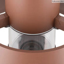 Накладной светодиодный светильник MAX 13W E27 PHOTONI CYL POLE 45, цвет ржавчины, IP65, IK08