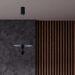 9W(1000Lm) LED-designarmatur, V-TAC, IP20, svart+guld, neutralvit 4000K