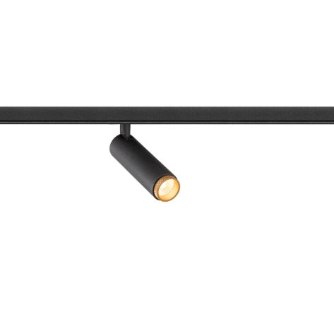 9.8W(610Lm) 48V DALI GRIP! S LED silindriline valgusti, IP20, IK02, timmitav, must/kuldne, soe valge valgus 3000K