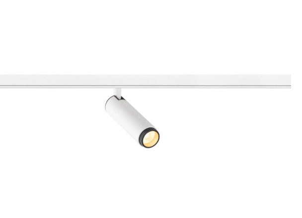 9.8W(350Lm) DALI track luminaire, IP20, IK02, dimmable, white/black, warm white light 3000K