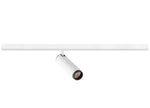 9.8W(350Lm) DALI track luminaire, IP20, IK02, dimmable, white/black, warm white light 3000K