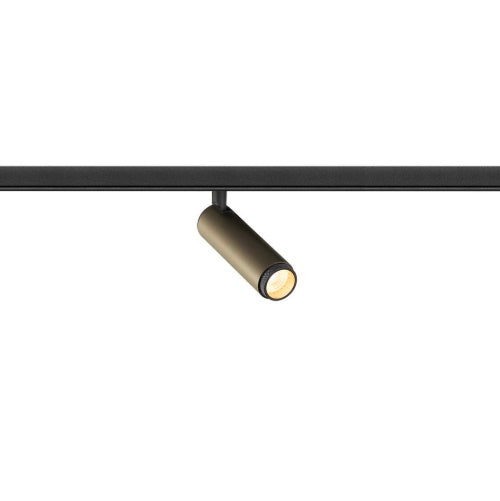 9.8W(350Lm) DALI GRIP! S track luminaire, IP20, IK02, dimmable, bronze/black, warm white light 3000K.